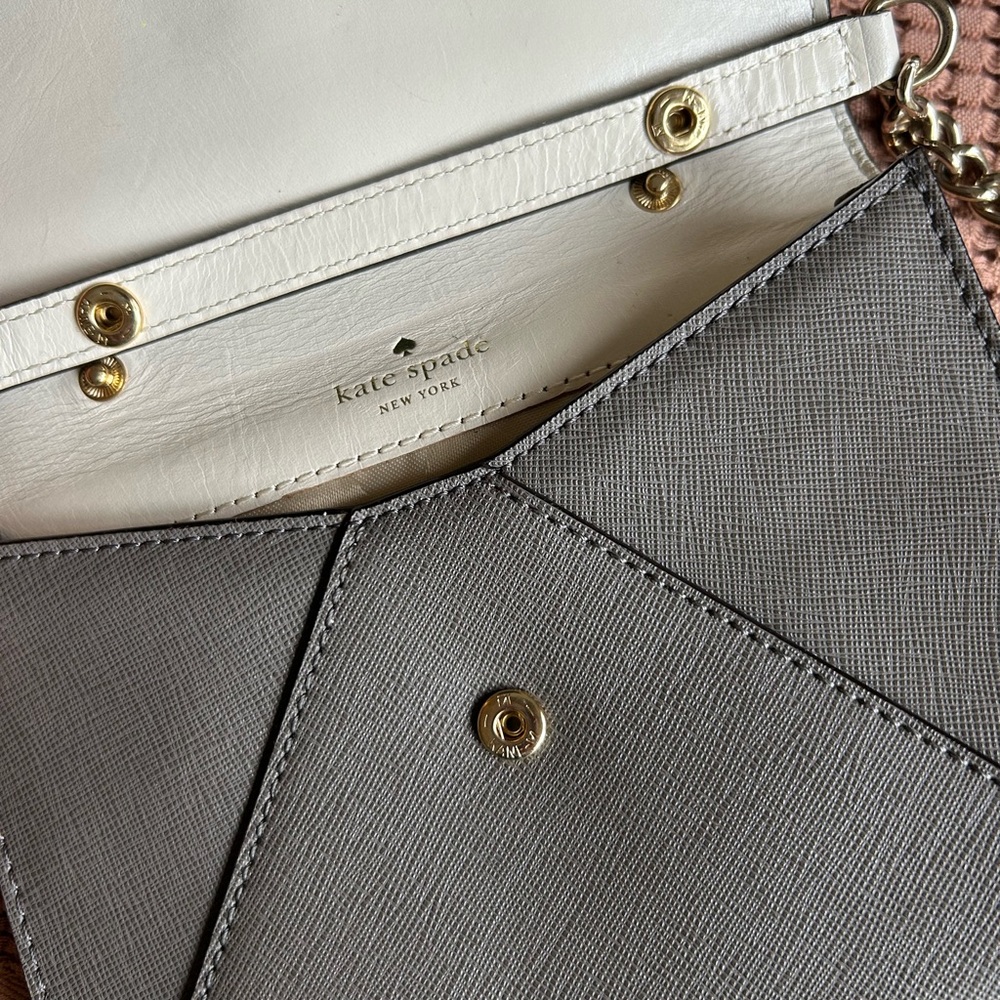 Kate Spade Gray Crossbody Bag - Picture 5 of 5